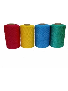 Нить СИБШНУР ПП крученая, цветная, 500 м 40112