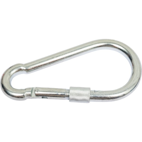 Пожарный карабин с фиксатором КРЕП-КОМП DIN 5299 D, м13, 1 шт. кпф13мф