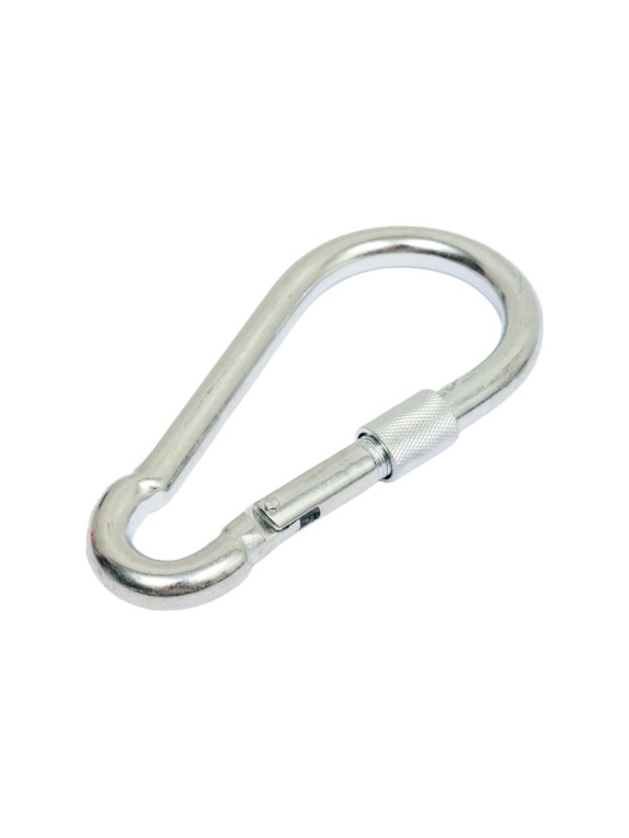 Пожарный карабин с фиксатором КРЕП-КОМП DIN 5299 D, м13, 1 шт. кпф13мф