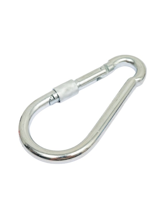 Пожарный карабин с фиксатором КРЕП-КОМП DIN 5299 D, м13, 1 шт. кпф13мф