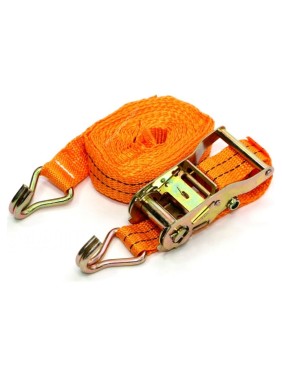 Ремень стяжной ПРОММЕТАЛЛ 5/10 т, 50 мм, оранжевый, 3 м, рабочая нагрузка 2500 кг РС5105032500