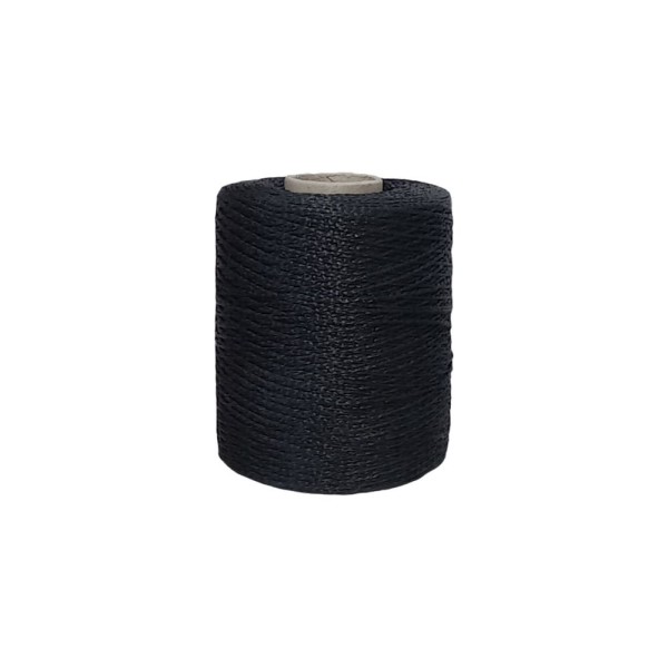 Нить СИБШНУР ПП крученая, черная, 500 м 40114