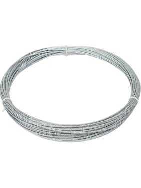 Стальной трос для растяжки DIN 3055, 2 мм, 20 м Tech-Krep 127843