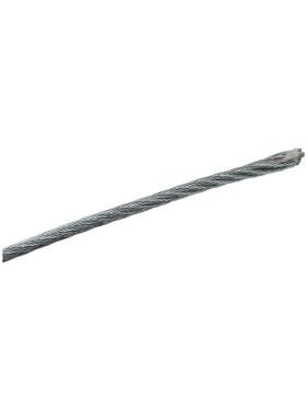 Стальной трос для растяжки DIN 3055, 2 мм, 10 м Tech-Krep 127842