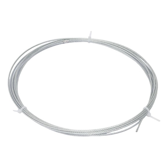 Cтальной трос для растяжки DIN 3055 Tech-Krep 2 мм, 5+м 130234