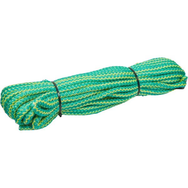 Вязаный шнур Tech-Krep ПП 10 мм, с сердечником, универсальный, цветной, 20 м 140362