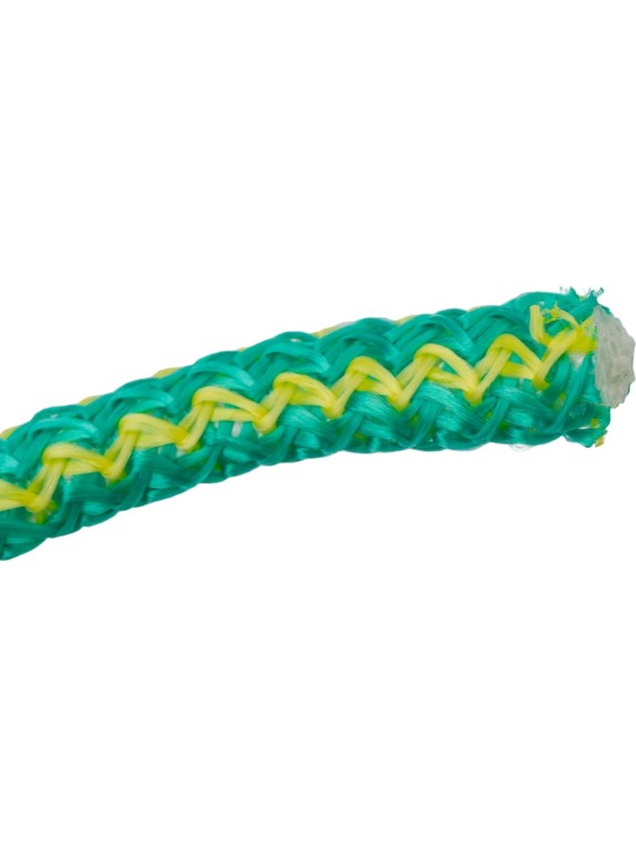 Вязаный шнур Tech-Krep ПП 10 мм, с сердечником, универсальный, цветной, 20 м 140362