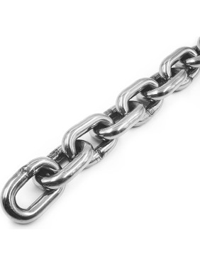 Нержавеющая цепь KREPFIELD 5x18,5 мм, DIN 766, А2, сварная, короткозвенная, 13 м 766А2ЦЕПЬ5ММ-13