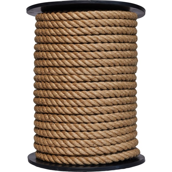 Джутовый крученый канат ТОРГОВО-ПРОИЗВОДСТВЕННАЯ КОМПАНИЯ МДС 16 мм, 70 м 7930050321226