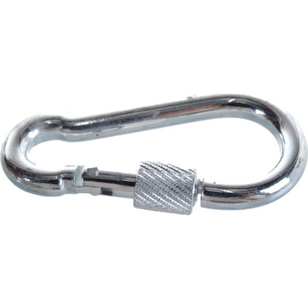 Пожарный карабин Insparion с фиксатором DIN 5299D оцинкованный, 4 мм, 1 шт. С1-00002035