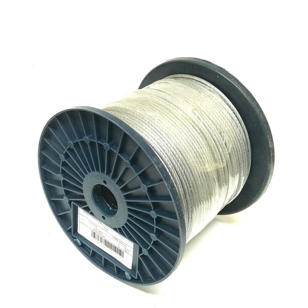 Трос стальной Стройметиз в оболочке ПВХ М3/4 мм (200 м) 967982 4150059