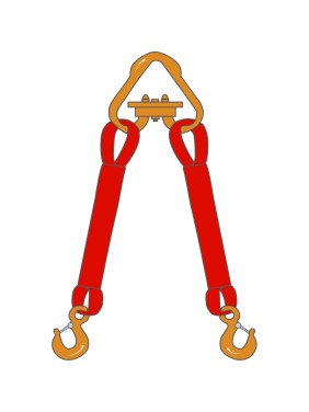 Двухветвевой текстильный строп ТамбовТехСнаб 2СТ 6 т, 4.5 м 7930130714559 Двухветвевой текстильный строп ТамбовТехСнаб 2СТ 6 т, 4.5 м 7930130714559