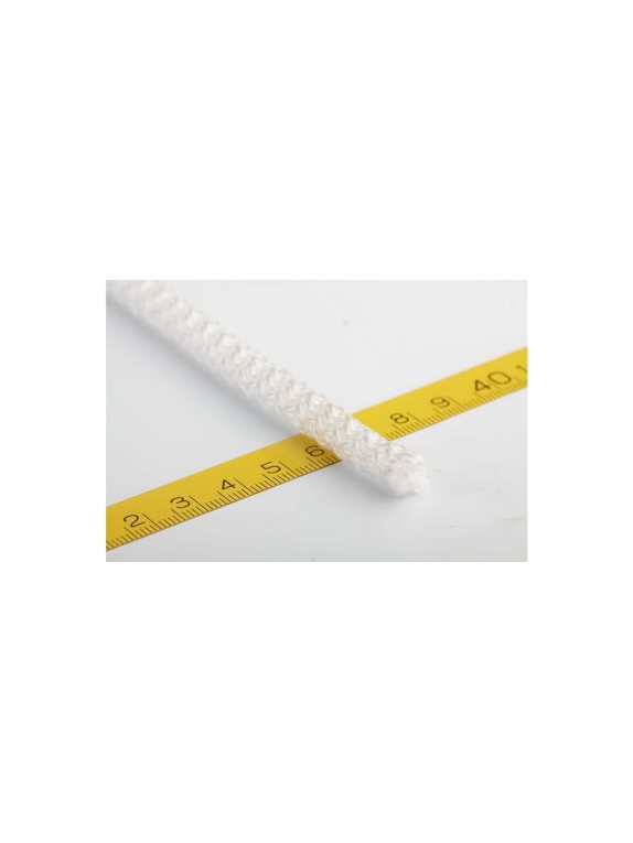 Шнур вязаный СИБШНУР д 2 мм, белый, 100 м 30014