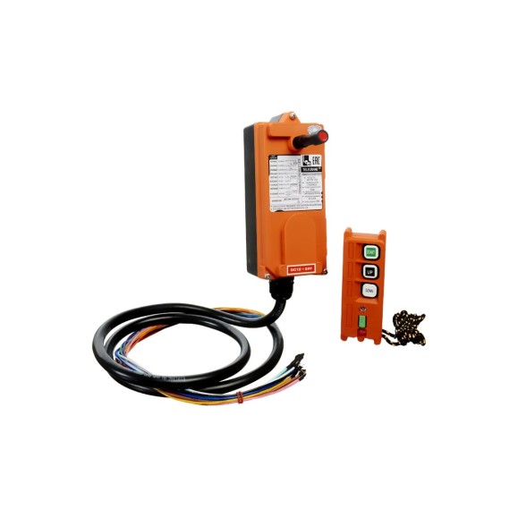 Радиоуправление для лебедок, 2 кнопки, 12v-24v TELECRANE А21-2D 00019848