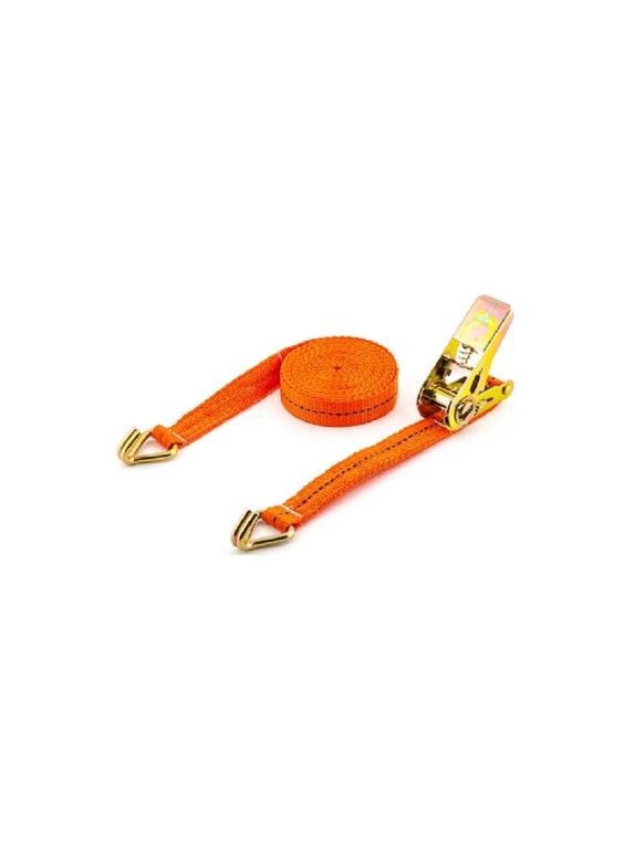 Стяжной ремень ООО "Пкф "ГрузоподъемТехоснастка" 0.8/1.6 т, 5.0 м, лента 25 мм 9355