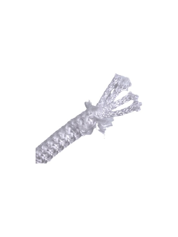 Шнур вязаный СИБШНУР д 10 мм, белый, 50 м 30252