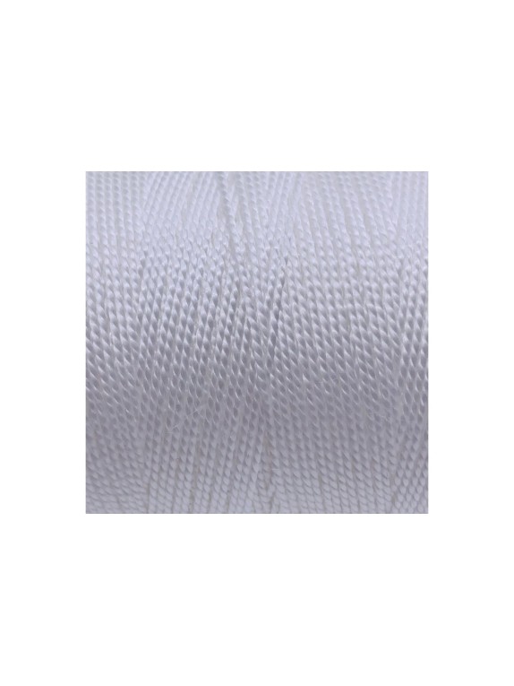 Нить СИБШНУР ПП крученая, белая, 500 м 40113