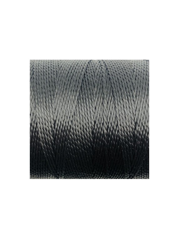 Нить СИБШНУР ПП крученая, черная, 500 м 40114