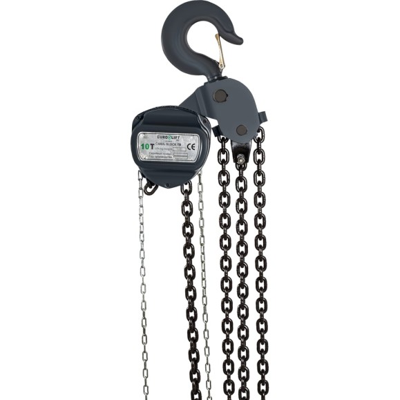 Таль ручная шестеренная цепная (10тн, 9м) EURO-LIFT ТВ 0004267