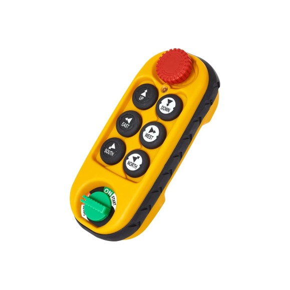 Радиоуправление TELECRANE А24-6D PRO (пульт 6 кнопок, 2 скорости, питание: ac28-456v) 00-00004053
