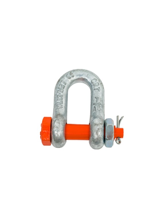 Такелажная прямая скоба со шплинтом HAKLIFT грузоподъемность 1,5 т SAK15SLBP