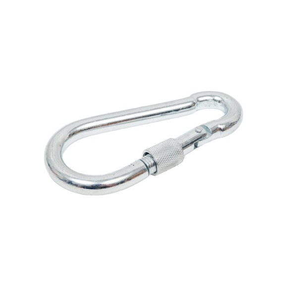 Пожарный карабин с фиксат. КРЕП-КОМП DIN 5299 D м11 10шт кпф11ф