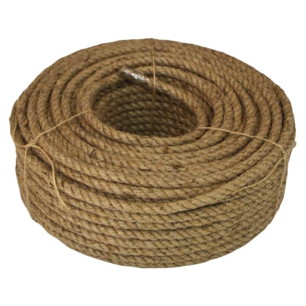 Джутовый канат truEnergy 8 мм шайба 50 м 12169