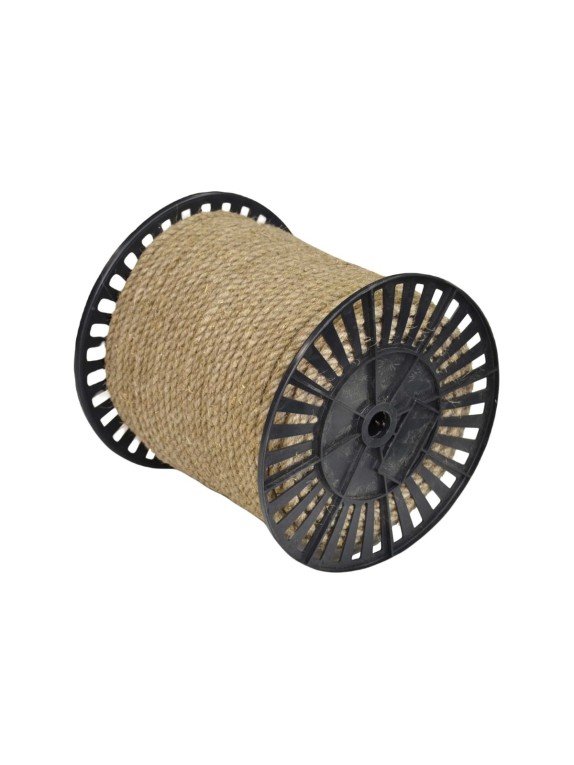 Крученая льняная веревка truEnergy 8 мм катушка 150 м 12527