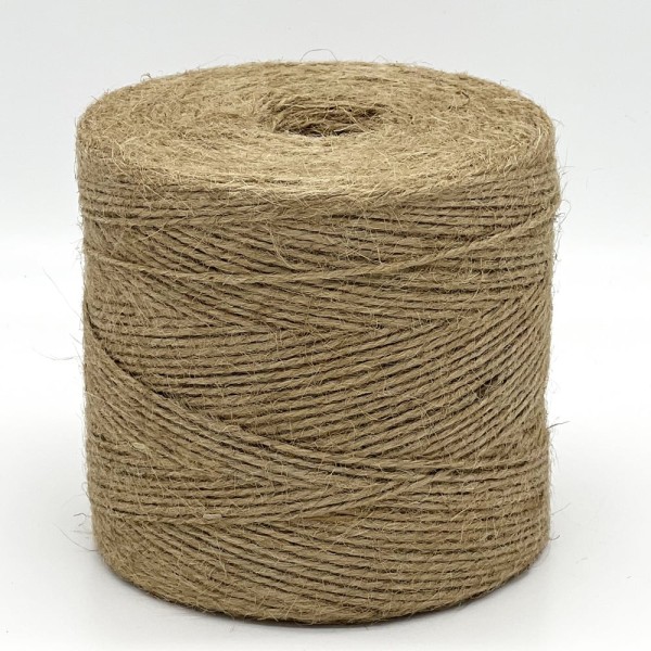 Крученый джутовый шпагат truEnergy 1.8 мм, бобина 500 м 12381