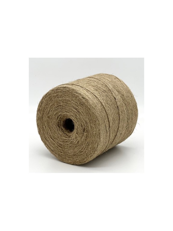 Крученый джутовый шпагат truEnergy 1.8 мм, бобина 500 м 12381