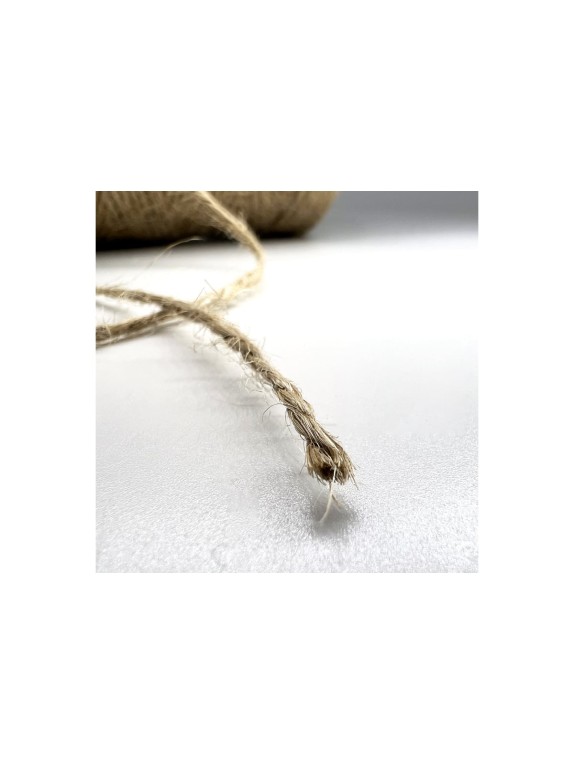 Крученый джутовый шпагат truEnergy 1.8 мм, бобина 500 м 12381