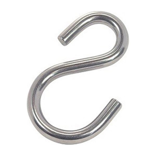 Крюк S-образный МЕТАЛЛСЕРВИС оцинкованный, 6 мм 3 шт. МС 1271157