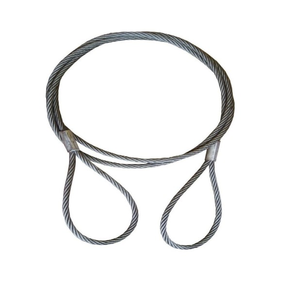 Канатный петлевой строп ТРАСТ УСК1 5.0 т, 2500 мм, опрессовка 4687205380807 Канатный петлевой строп ТРАСТ УСК1 5.0 т, 2500 мм, опрессовка 4687205380807