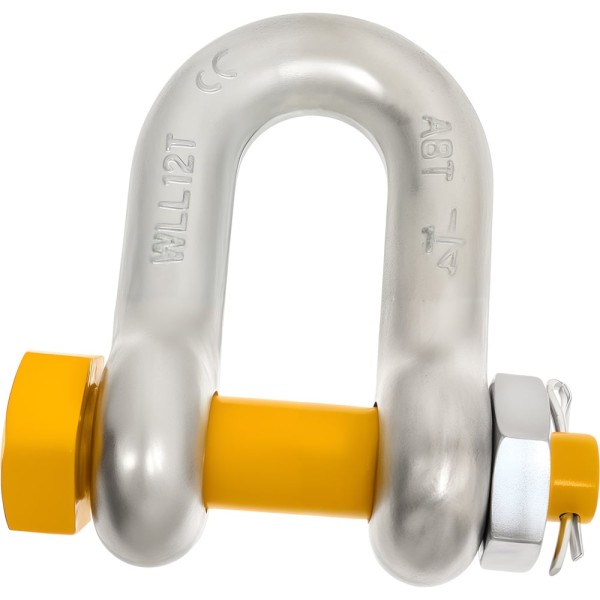 Такелажная прямая скоба со шплинтом HAKLIFT грузоподъемность 12 т SAK120SLBP
