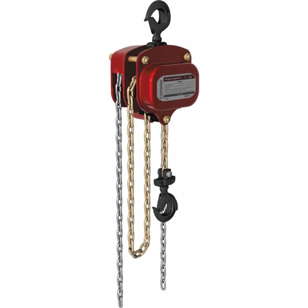 Стационарная цепная таль СОРОКИН 1т 3м 4.301