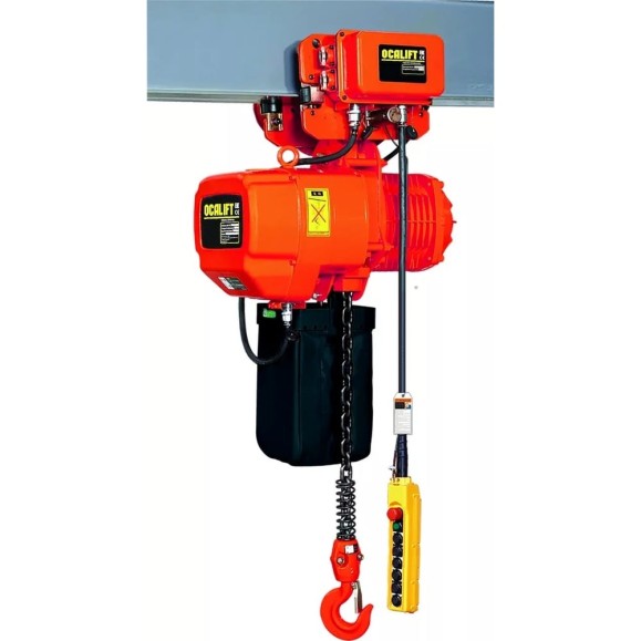 Таль OCALIFT 005-01D 500 кг, 9 м, 380 В, электрическая, цепная, передвижная, две скорости oca00501dt9m Таль OCALIFT 005-01D 500 кг, 9 м, 380 В, электрическая, цепная, передвижная, две скорости oca00501dt9m