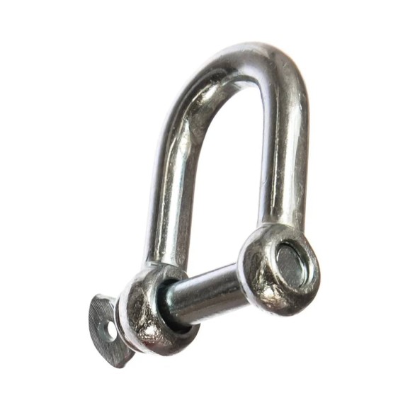 Скоба такелажная STEELREX прямой тип, цинк, 10 мм, упаковка 1 шт. 0507010000W100000110 Скоба такелажная STEELREX прямой тип, цинк, 10 мм, упаковка 1 шт. 0507010000W100000110