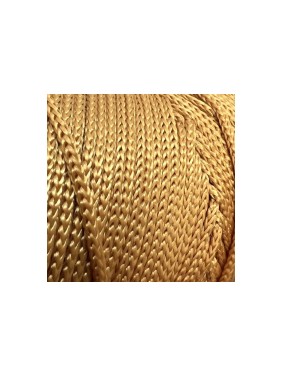 Шнур полиэфирный вязаный truEnergy без сердечника, 1,5 мм, рыжий, бобина 100 м 12843