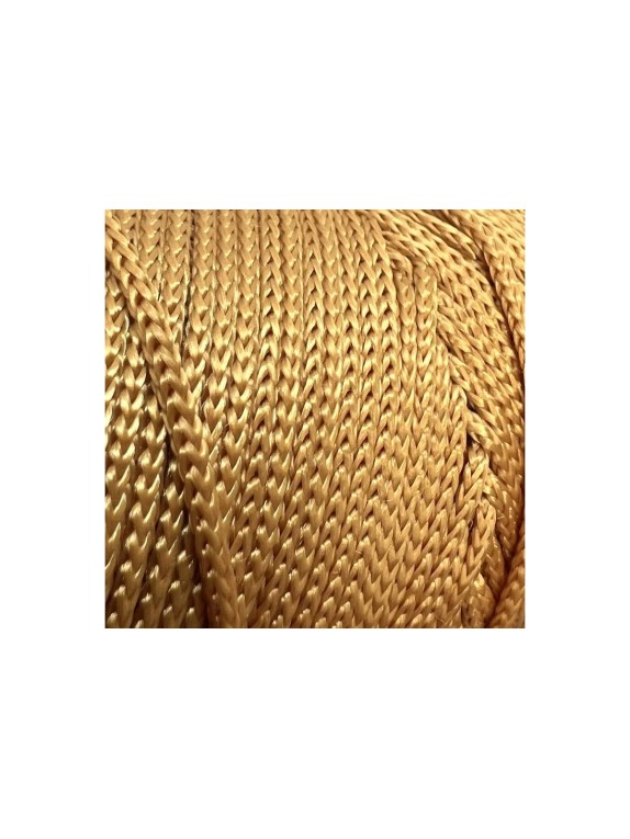 Шнур полиэфирный вязаный truEnergy без сердечника, 1,5 мм, рыжий, бобина 100 м 12843