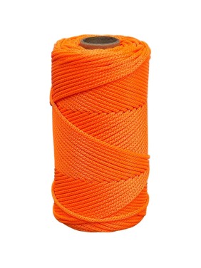 Шнур полиэфирный вязаный truEnergy без сердечника, 2 мм, оранжевый, бобина 100 м 12797