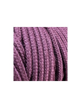 Шнур хлопковый плетеный truEnergy без сердечника, 4 мм, бордовый, бобина 50 м 12646