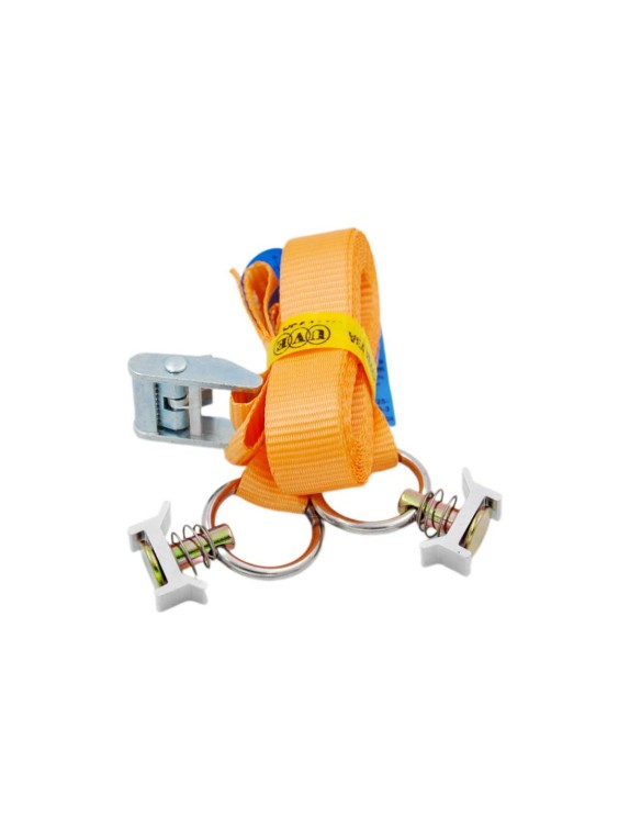 Ремень стяжной с пружинным замком UVE 3 м, 25 мм, фитинг RS2-25-500-3-fit