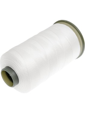 Полипропиленовая крученая нить Сибшнур белая, катушка 1000 м 40019