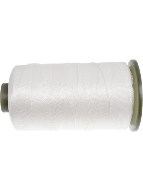 Полипропиленовая крученая нить Сибшнур белая, катушка 1000 м 40019
