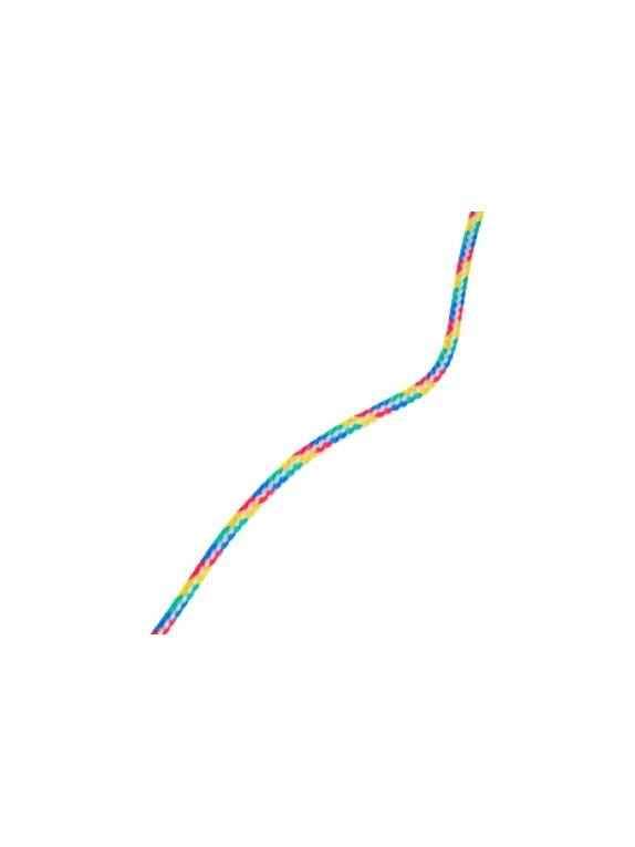 Шнур плетеный полипропиленовый ООО Оптхозторг 2 мм 100 м разноцветный 05821001