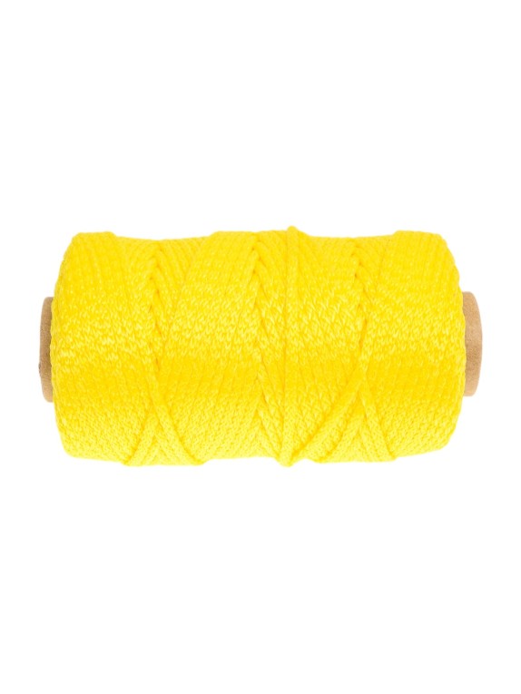 Вязаный шнур Tech-Krep ПП, 3 мм, с сердцевиной, универсальный, цветной, 50 м 140324