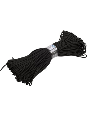Шнур бытовой СИБШНУР д 6 мм, 100 м черный 20286