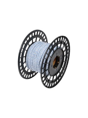 Плетеный шнур Tech-Krep ПП 5 мм с сердечником, 16- прядный, высокопрочный, цветной, 100 м 140308