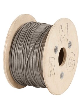 Трос стальной RMG М6 DIN 3055, цинк, 100 м Т/С-3055-06-0100