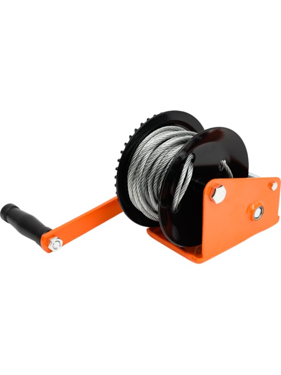 Ручная барабанная лебедка Сибталь модель LRB, 800 кг, канат 10 м 070 0028 0800